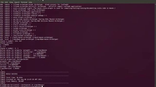 JRAPID.ORG The code generation tool for rapid development of Java enterprise applications смотреть онлайн