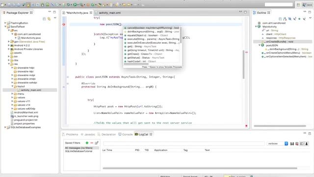 post json string to web service in android смотреть онлайн