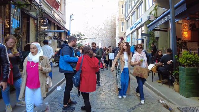 ?? Galata Tower Moda Bazaar Istanbul 2023 Turkey Walking Tour Tourist Guide 4K fps60 смотреть онлайн