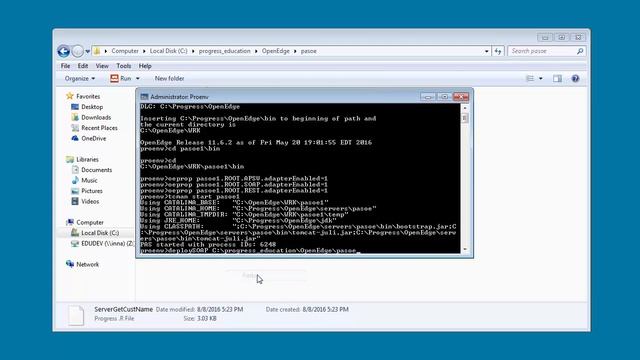 Deploying ABL, SOAP, and REST applications to a Progress Application Server for OpenEdge instance смотреть онлайн
