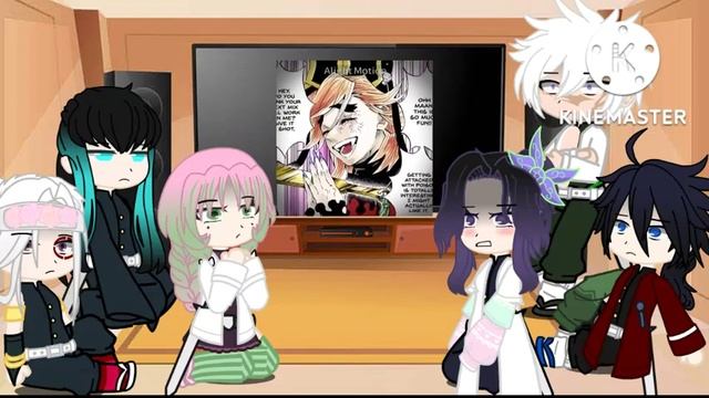 —Реакция столпов на команду Танджиро 1/5|Канао Цуюри|⚠️ СПОЙЛЕРЫ ⚠️