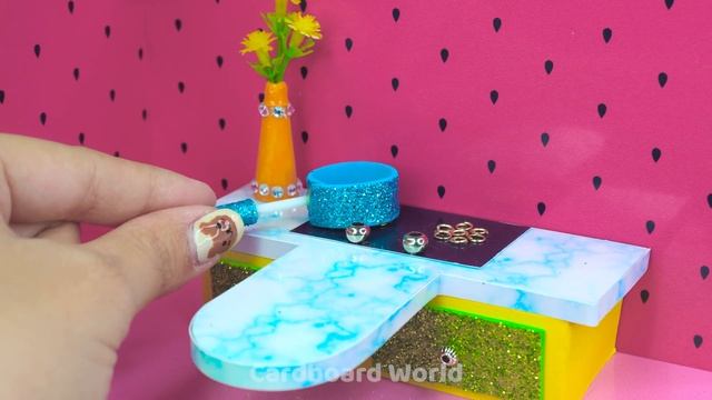 DIY Miniature Cardboard House #310 ❤️ Build Three Floor Watermelon Mansion House With Two Garage