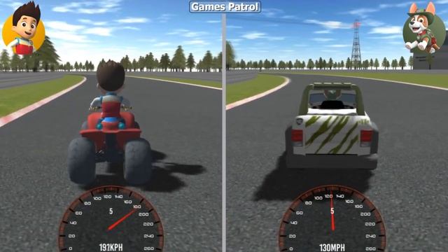 PAW Patrol: Super Race in Mountain Valley - Ryder vs Tracker смотреть онлайн