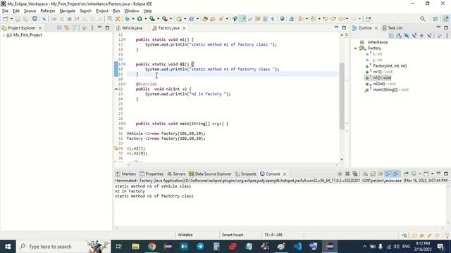 Java Training - Class 17 - Java OOPS Concepts - method overiding part 2 смотреть онлайн