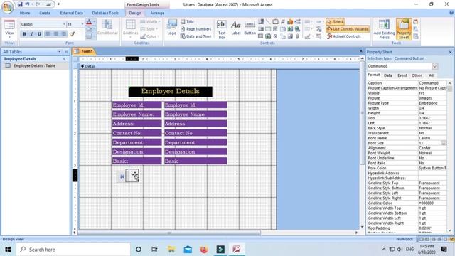 How To Create Form in Microsoft Access | Form in MS Access смотреть онлайн
