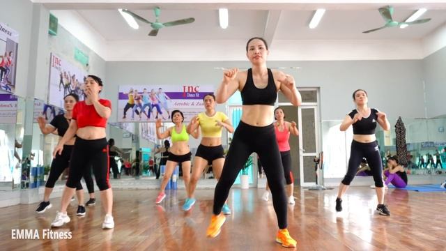 20 Minute Aerobic Exercises (Lose Weight - Lose Belly Fat) | EMMA Fitness смотреть онлайн
