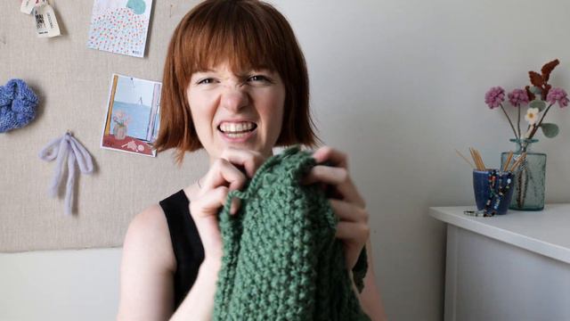 Comparing my first sweater with my most recent cast off + encouragement for beginner knitters смотреть онлайн