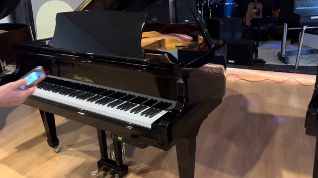 Yamaha Pearl River PLAYER Grand Piano. Bluetooth/ Smartphone Internet connectivity. AS NEW conditio смотреть онлайн