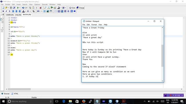 if then else in php смотреть онлайн