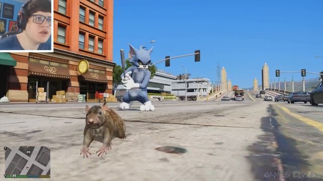 RATO ARMADO MUITO LOCO! - GTA V (MODS) смотреть онлайн