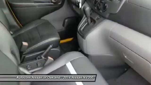 2014 Nissan NV200 Autocom Nissan of Oakland - Bay Area CA N140694 смотреть онлайн