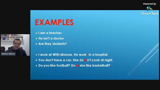 Live 10 - Aula ao vivo - Present Simple x Present Continuous смотреть онлайн