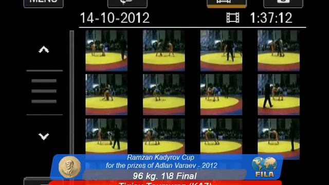 96 кг. Таймураз Тигиев (Казахстан) - Азрет Шогенов смотреть онлайн