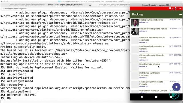 Two Methods to Change Android Status Bar Color | NativeScript Tutorial смотреть онлайн