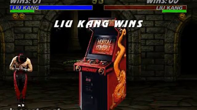 Mortal Kombat 3 - Fatality 2 - Liu Kang смотреть онлайн