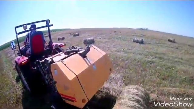 Мини Пресс подборщик 9YK0850 - Минитрактор Wei Fang 240 (часть 2) [EKEN H9R] смотреть онлайн