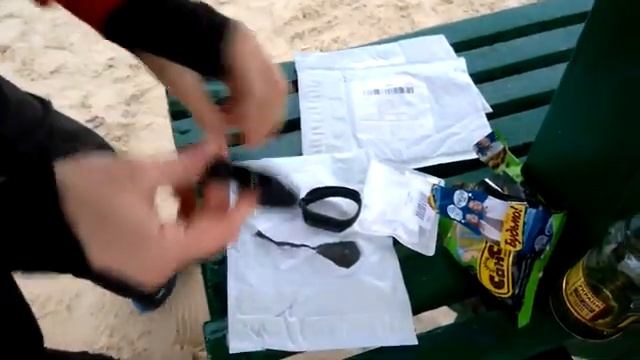 Как выглядит оригинал ремешка Xiaomi MI Band 2 от gearbest.com смотреть онлайн