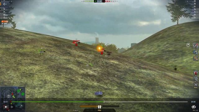 WoT BLITZ (P.44 PANTERA) КАРТА КАНАЛ МАСТЕР С ПЕРВОЙ МИНУТЫ, СУПЕР БОЙ!!! смотреть онлайн