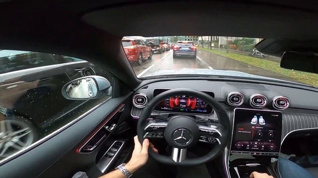 2021 Mercedes Benz C220d AMG Line - POV Test Drive