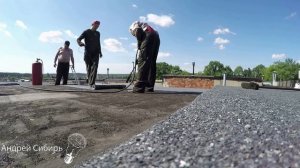 КАК ПОКРЫТЬ КРЫШУ ГАРАЖА ТЕХНОНИКОЛЬЮ ВСЕГО ЗА 50$.РЕМОНТ КРЫШИ СВОИМИ РУКАМИ ЗА ПАРУ ЧАСОВ НА ГОДА