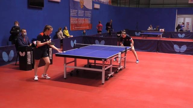 ЗАВАРЫКИНА - ПЯТЕРИКОВА ЧЕМПИОНАТ МОСКВЫ 2021 ФИНАЛ ДЕНЬ #tabletennis #настольныйтеннис