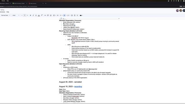 [SIG K8s-Infra] Bi-Weekly meeting for 20230913 смотреть онлайн