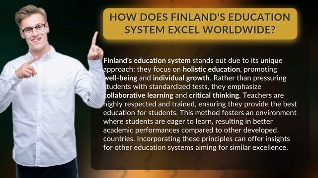 How Does Finland's Education System Excel Worldwide? смотреть онлайн