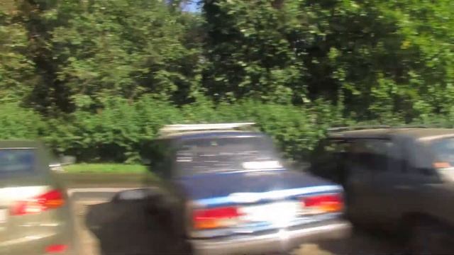 От Каширской до Коломенской по проспекту Андропова на автобусе // 2014 смотреть онлайн