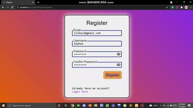 Minor Login Log out system using CSS,HTML,JS and PHP смотреть онлайн