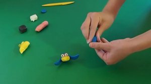 Как слепить Кар-Карыча из пластилина