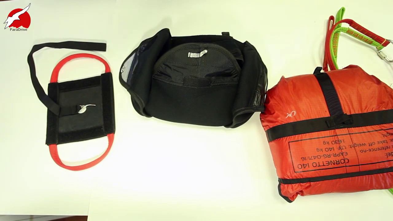 Парапланеризм: упаковка парашюта в неопреновый контейнер Sky Country смотреть онлайн