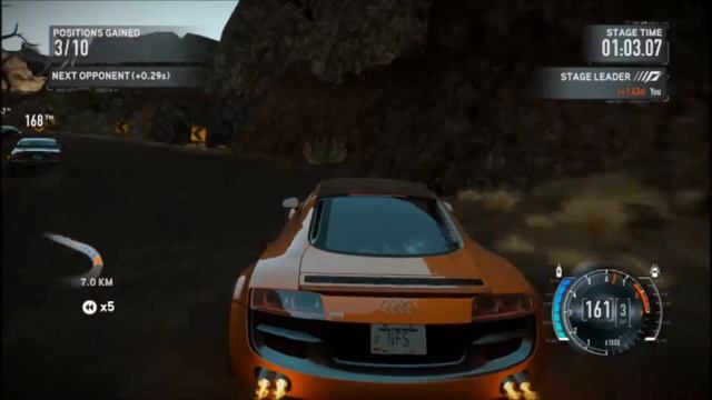 How to use your nitro booster in Need for speed the run game play смотреть онлайн