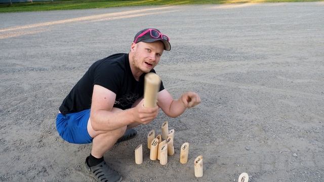 Mölkky - The best Finnish game ever! смотреть онлайн