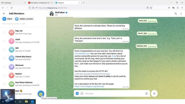Zabbix Alert Notification on Telegram - Efficient Monitoring! bangla!2022 смотреть онлайн