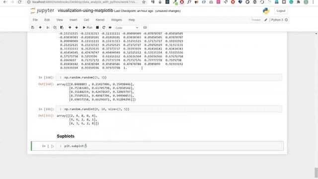 WEEK-7: Data Visualization using Matplotlib смотреть онлайн