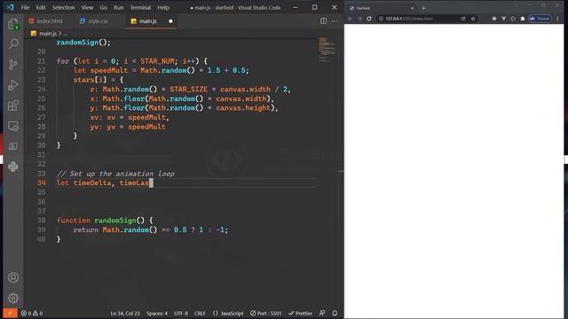 ASMR Programming - Coding Starfield with JS | IBM Keyboard - ASMRプログラミングの雨 смотреть онлайн