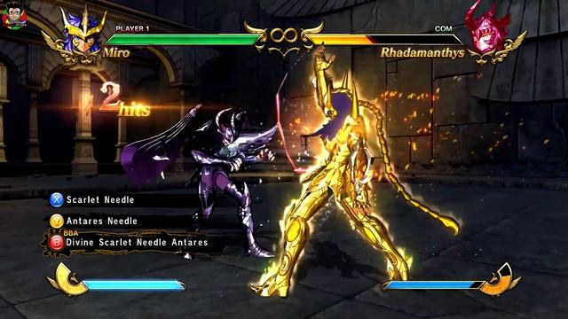 Saint Seiya Soldiers Soul: Miro Scorpio "God Cloth Wings Removed" PC Mod смотреть онлайн