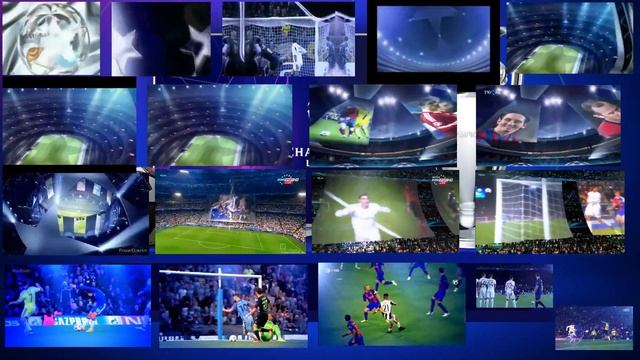 UEFA Champions League Intro in ALL IN ONE VIDEO/ TODO EN UNO. смотреть онлайн