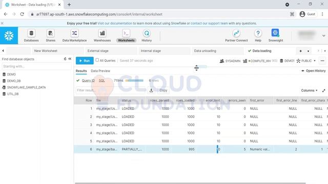 Snowflake Training | Snowflake Training Youtube | Snowflake Training Free | Cloudfoundation смотреть онлайн