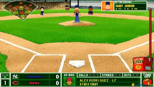 Backyard Baseball 2001 gameplay (PC Game, 2000) смотреть онлайн