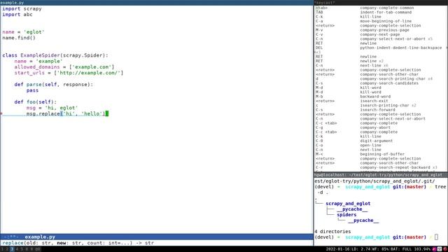 Eglot for better programming experience in Emacs (Python demo) смотреть онлайн