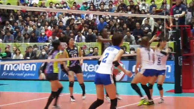 木村沙織（Saori Kimura）／タオルは決まったところに／2017.2.25　日立×東レ　Ｖリーグ女子大田大会ファイナル6 смотреть онлайн