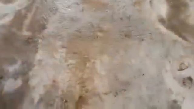 Бетонные полы на следующий день после заливки, Ижевск, софт29