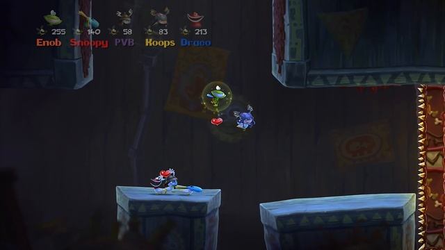 What the Duck? & Spoiled Rotten (Fiesta de los Muertos) - Rayman Legends #12 (5 Player) смотреть онлайн