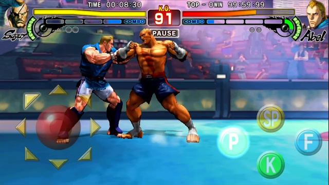 Street Fighter IV CE Sagat vs Abel Perfect iOS / Android смотреть онлайн