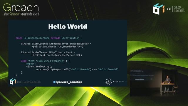 Greach 2018 - Álvaro Sánchez-Mariscal - Reactive microservices with Micronaut смотреть онлайн
