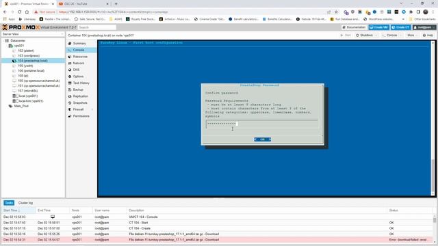 Install Prestashop on Proxmox Container using Turnkey Templates смотреть онлайн