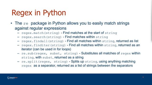 Introductory Python Programming - 06a - Regular Expressions and Finite State Automata (Explanation) смотреть онлайн