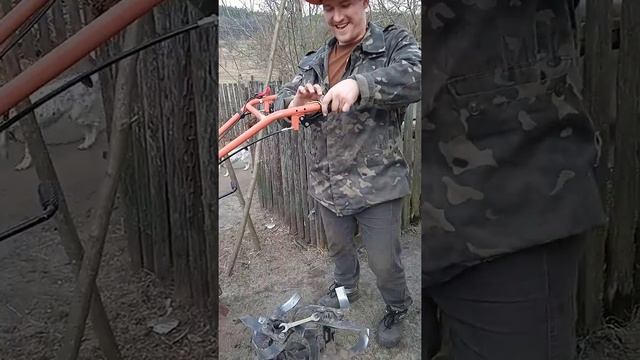 Ставимо редукторний стартер універсальний. Заводимо мотоблок. смотреть онлайн