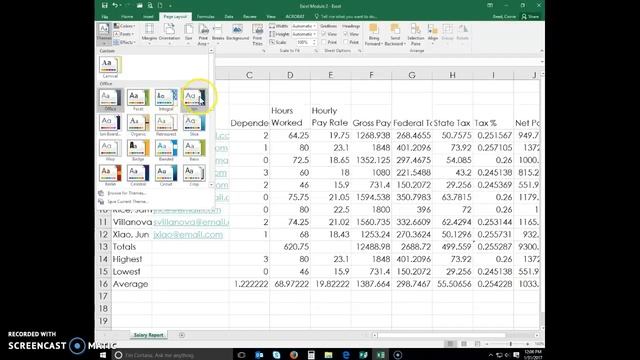 Excel Module 2 Formulas смотреть онлайн